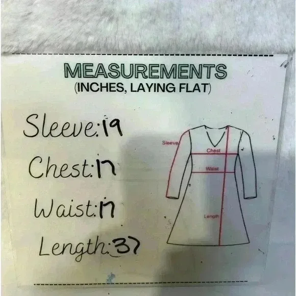 Sandra Darren Black Red Graphic Cowl Sweater Dress Warm Office Casual Womens Med - Picture 7 of 7